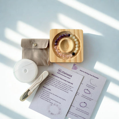 21-Day Inner Calm Kit - Mindfulness Bracelet DIY